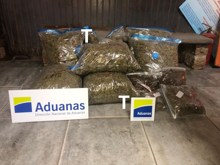 droga en aduana