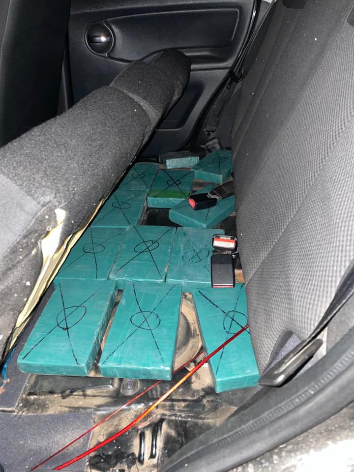 Droga incautada en Cardona