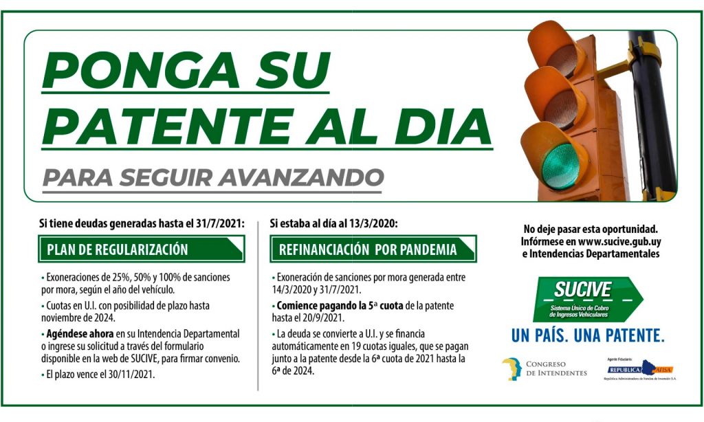 Regularización patente