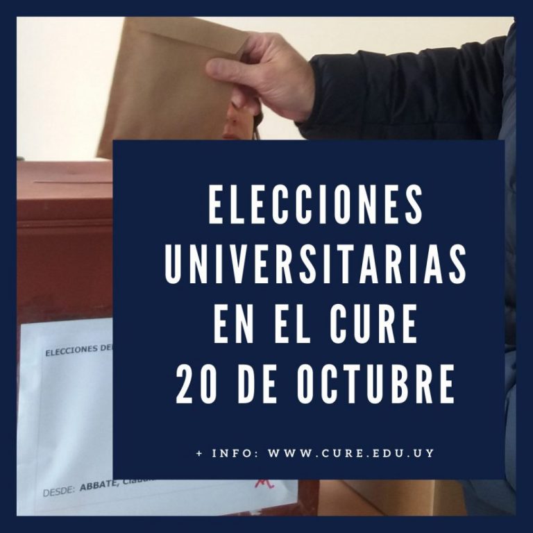 Elecciones Universitarias en el CURE(2)