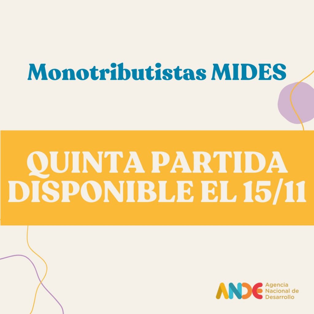 5ta partida Monotributo MIDES (cuadrada)