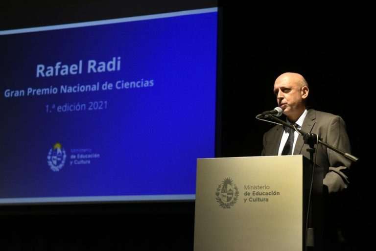 Rafael Radi -premio Ciencias 2021