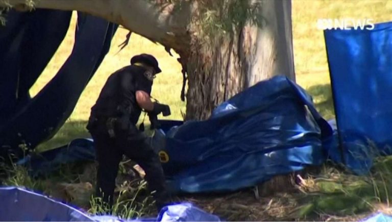 Tragedia en Australia, policía investiga restos de un castillo inflable