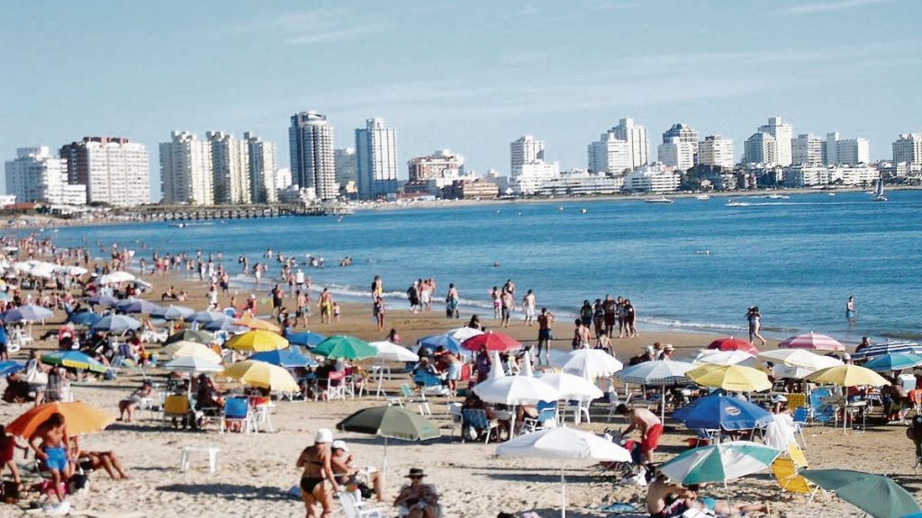 Playa en Punta del Este