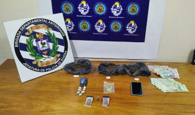 Encomienda con drogas