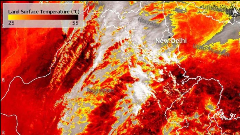 Altas temperaturas en India