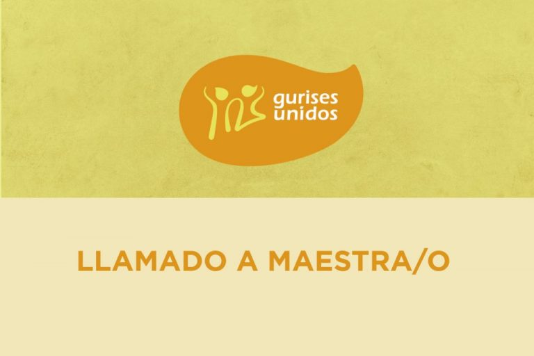 Llamado maestros Gurises Unidos