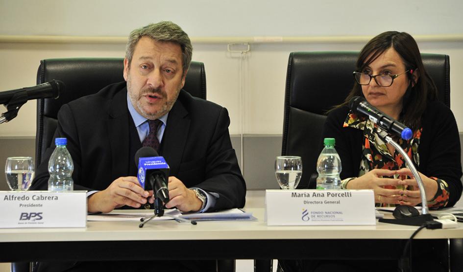 Alfredo Cabrera y María Ana Porcelli