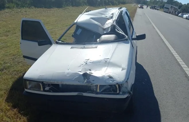 Chofer atropella a ciclista