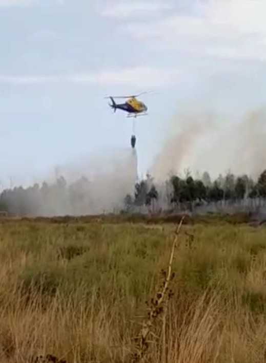 Helicóptero bomberos