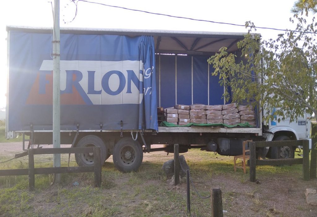 3000kg pollo de contrabando
