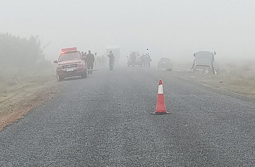 Accidente de tránsito en cercanías de Lascano