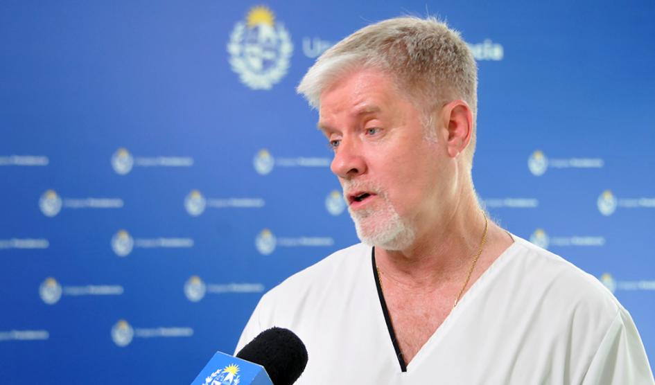 Jorge Curbelo -director Hemocentro Maldonado