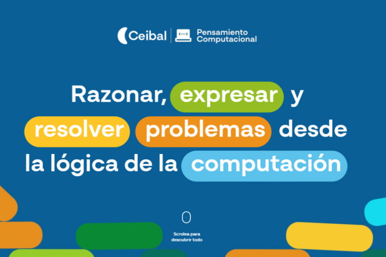 Pensamiento computacional Ceibal