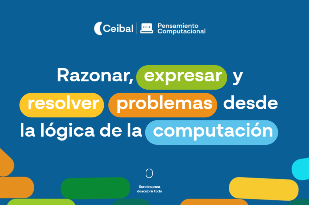 Pensamiento computacional Ceibal