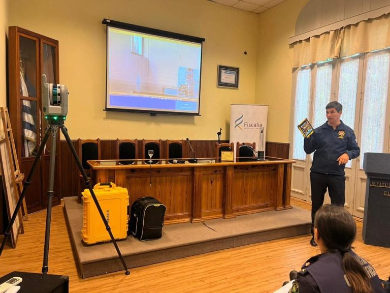 Escaner 3D policía científica