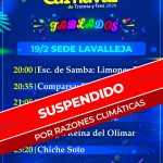Carnaval suspendido